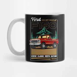 Retro F150 Pickup Car Mug